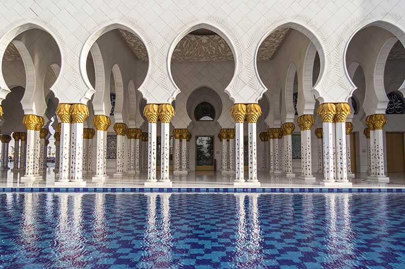アブダビのシェイクザイードグランドモスク